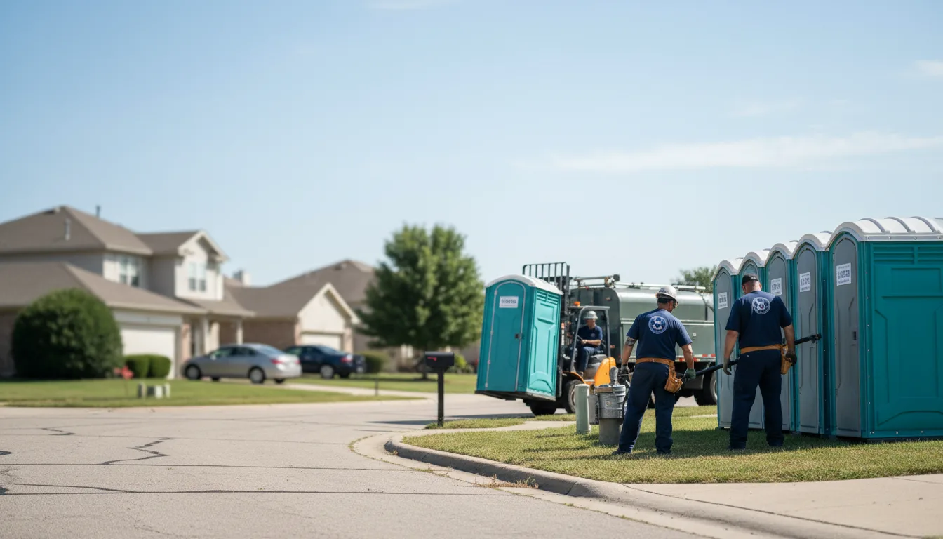 Porta Potty Rental in High Point, NC near me